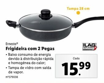 Lidl Frigideira ernesto promoção