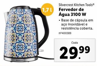 Lidl Jarra de cozinha silvercrest promoção
