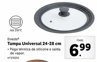 Lidl Tampa de silicone ernesto promoção