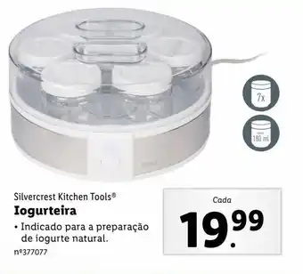 Lidl Máquina de iogurte silvercrest promoção