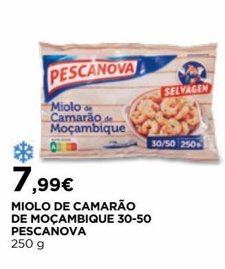 El Corte Inglés Camarão pescanova promoção