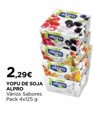 El Corte Inglés Iogurte alpro promoção