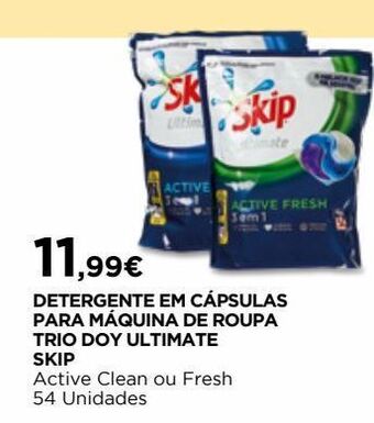 El Corte Inglés Detergente em cápsulas skip promoção
