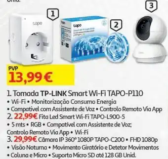 Auchan Tomada wifi tp-link promoção