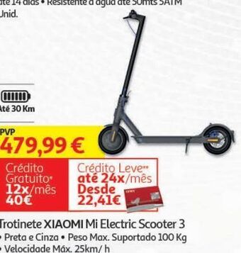 Auchan Trotinete xiaomi promoção