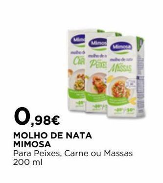 Molhos mimosa