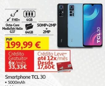 Auchan Smartphone tcl promoção
