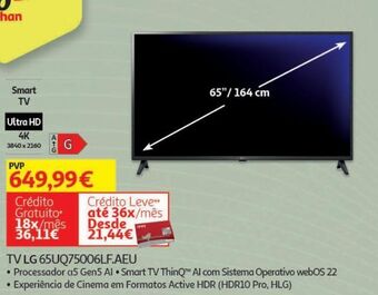 Tv lg 65uq75006lf.aeu