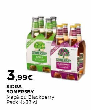 El Corte Inglés Sidra somersby promoção