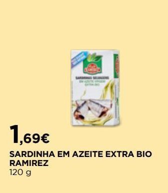 El Corte Inglés Sardinhas ramirez promoção