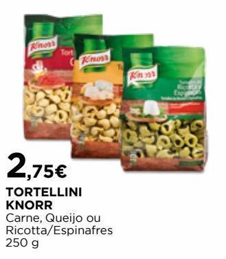 El Corte Inglés Tortellini knorr promoção
