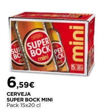 El Corte Inglés Cerveja super bock promoção