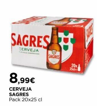 El Corte Inglés Cerveja sagres promoção