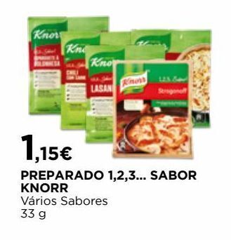 El Corte Inglés Caldo knorr promoção