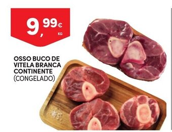 Continente Osso Buco de Vitela Branca Continente 1kg promoção