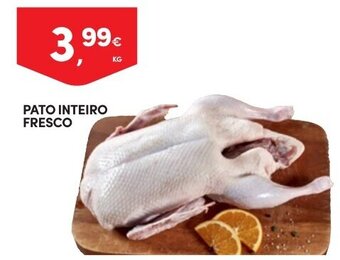 Continente Pato Inteiro Fresco 1kg promoção