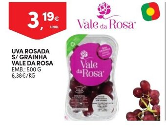 Continente Uva Rosada s/ Gainha Vale da Rosa 500g promoção
