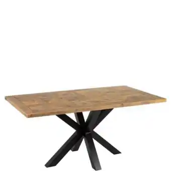 Superdecor Mesa de jantar de metal/madeira 967 promoção