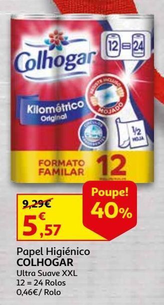 Papel higiénico colhogar