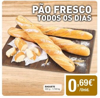 Intermarché Baguete 400g promoção