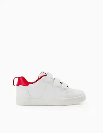 Sapatilhas para criança 'zy 1996', branco/vermelho