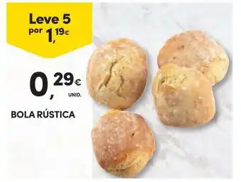 Continente Bola Rustica promoção