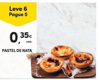 Continente Pastel de Nata promoção