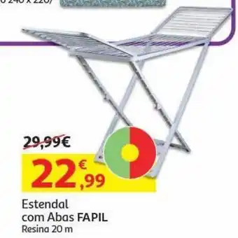 Auchan Estendal c/ abas fapil:resina 20m promoção