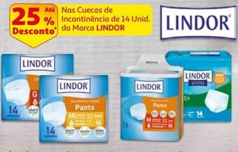 Auchan Cueca incontinencia lindor promoção