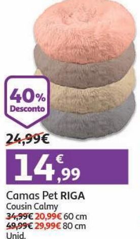 Auchan Cama para cão riga promoção