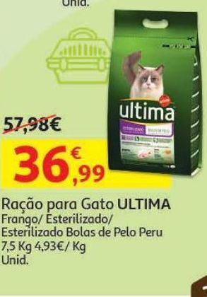 Auchan Ração gato ultima promoção