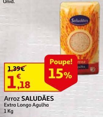 Arroz agulha saludães