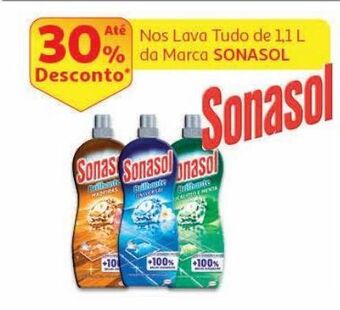 Auchan Lava tudo sonasol promoção