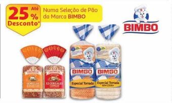 Auchan Pão com codea bimbo promoção