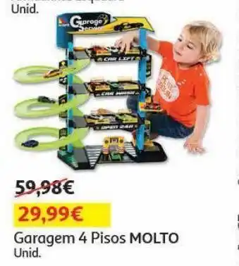 Auchan Garagem 4 pisos molto: 17402 promoção