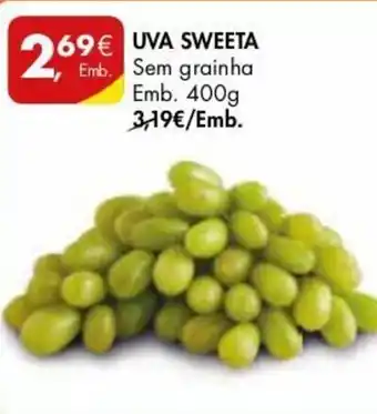 Pingo Doce Uva Sweeta 400g promoção