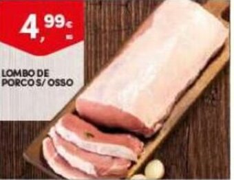 Continente Lombo de Porco s/ Osso 1kg promoção