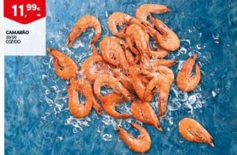 Continente Camarao 30/50 Cozido 1kg promoção