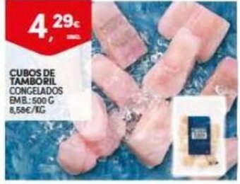 Continente Cubos de Tamboril 500g promoção