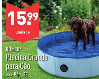 ALDI Romeo Piscina Grande para Cão promoção