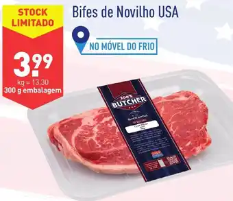 ALDI Bifes de Novilho USA 300g promoção