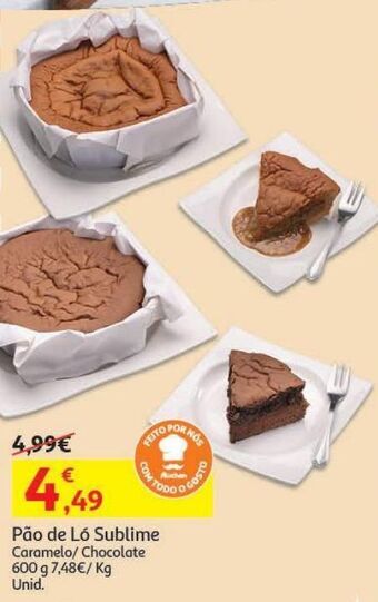 Auchan Pão de ló sublime promoção