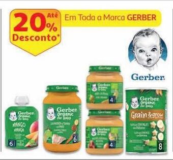 Auchan Frutas saquetas gerber promoção