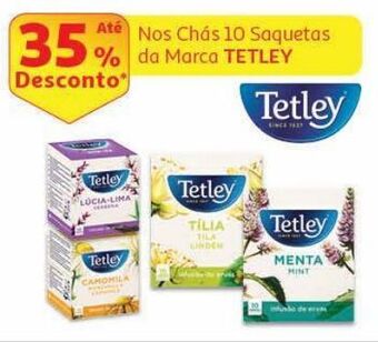 Auchan Infusão tetley promoção