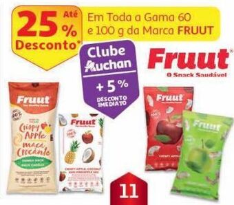 Auchan Snack maçã fruut promoção