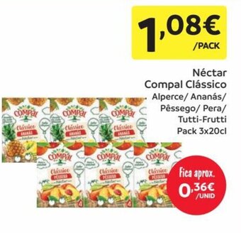 Amanhecer Nectar Compal Classico promoção