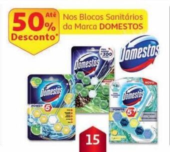 Bloco sanitário domestos
