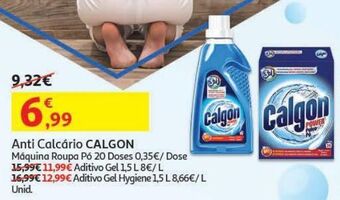 Anti calcário máquina calgon
