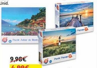 Auchan Puzzle cidades one two fun promoção