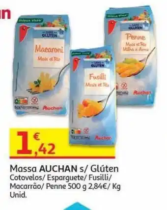 Auchan Massa auchan promoção